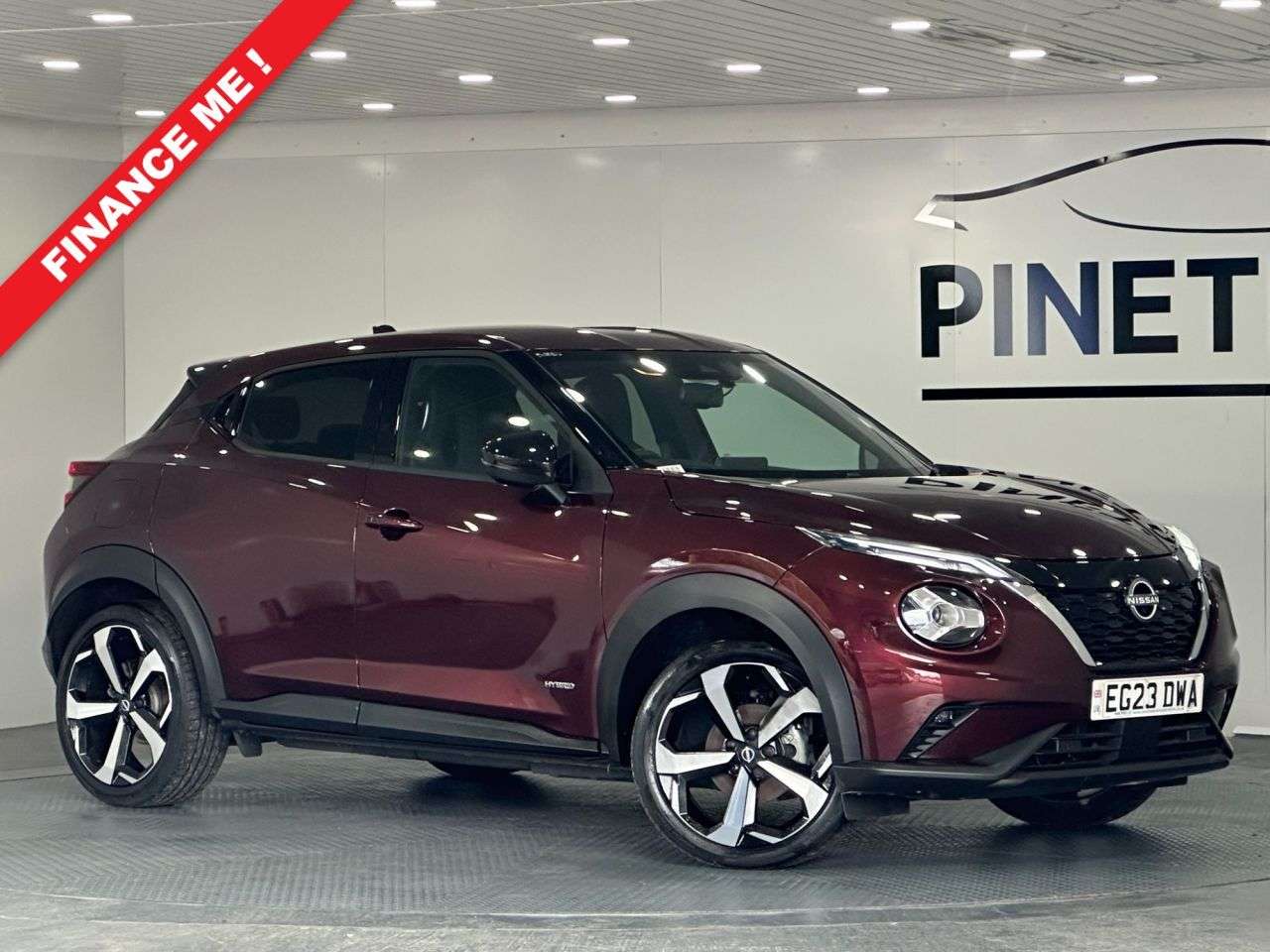 A 2023 NISSAN JUKE 1.6 Tekna SUV 5dr Petrol Hybrid Auto Euro 6 (143 ps) A 2023 NISSAN JUKE 1.6 Tekna SUV 5dr Petrol Hybrid Auto Euro 6 (143 ps)