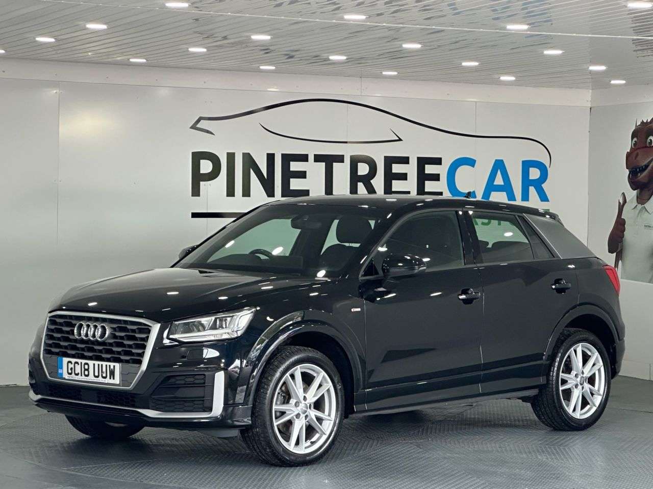 A 2018 AUDI Q2 1.4 TFSI CoD S line SUV 5dr Petrol Manual Euro 6 (s/s) (150 ps) A 2018 AUDI Q2 1.4 TFSI CoD S line SUV 5dr Petrol Manual Euro 6 (s/s) (150 ps)