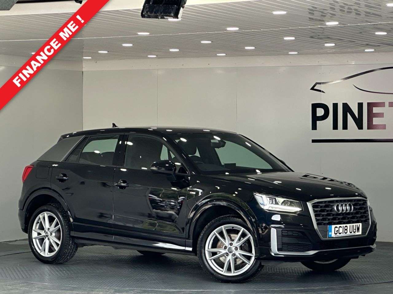 A 2018 AUDI Q2 1.4 TFSI CoD S line SUV 5dr Petrol Manual Euro 6 (s/s) (150 ps) A 2018 AUDI Q2 1.4 TFSI CoD S line SUV 5dr Petrol Manual Euro 6 (s/s) (150 ps)