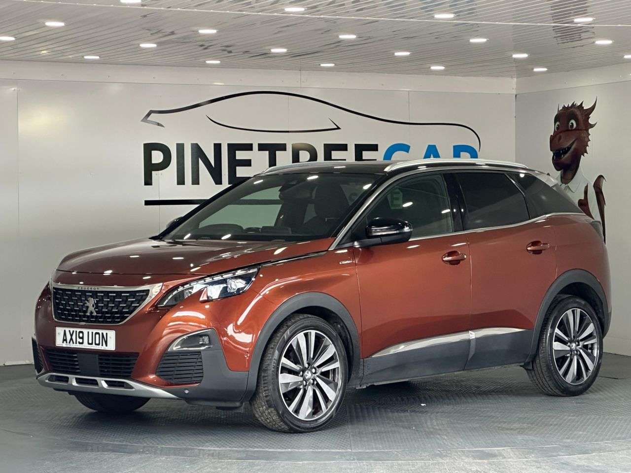 A 2019 PEUGEOT 3008 1.2 PureTech GT Line SUV 5dr Petrol Manual Euro 6 (s/s) (130 ps) A 2019 PEUGEOT 3008 1.2 PureTech GT Line SUV 5dr Petrol Manual Euro 6 (s/s) (130 ps)