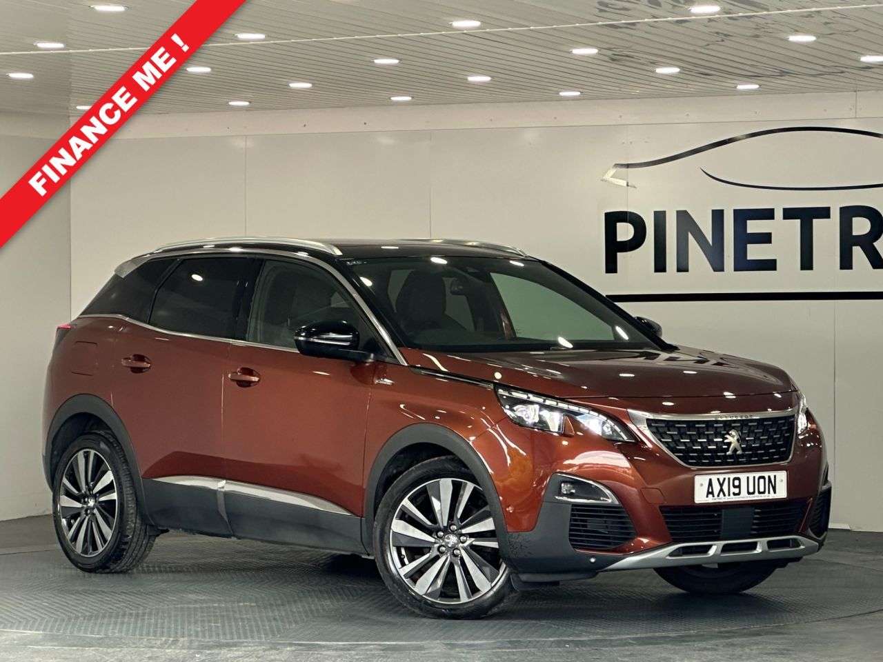 A 2019 PEUGEOT 3008 1.2 PureTech GT Line SUV 5dr Petrol Manual Euro 6 (s/s) (130 ps) A 2019 PEUGEOT 3008 1.2 PureTech GT Line SUV 5dr Petrol Manual Euro 6 (s/s) (130 ps)
