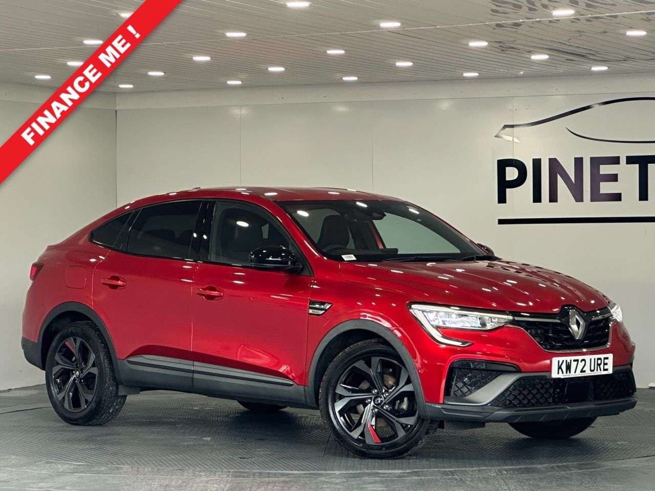 A 2023 RENAULT ARKANA 1.6 E-TECH r.s. line SUV 5dr Petrol Hybrid Auto 2WD Euro 6 (s/s) (145 bhp) A 2023 RENAULT ARKANA 1.6 E-TECH r.s. line SUV 5dr Petrol Hybrid Auto 2WD Euro 6 (s/s) (145 bhp)