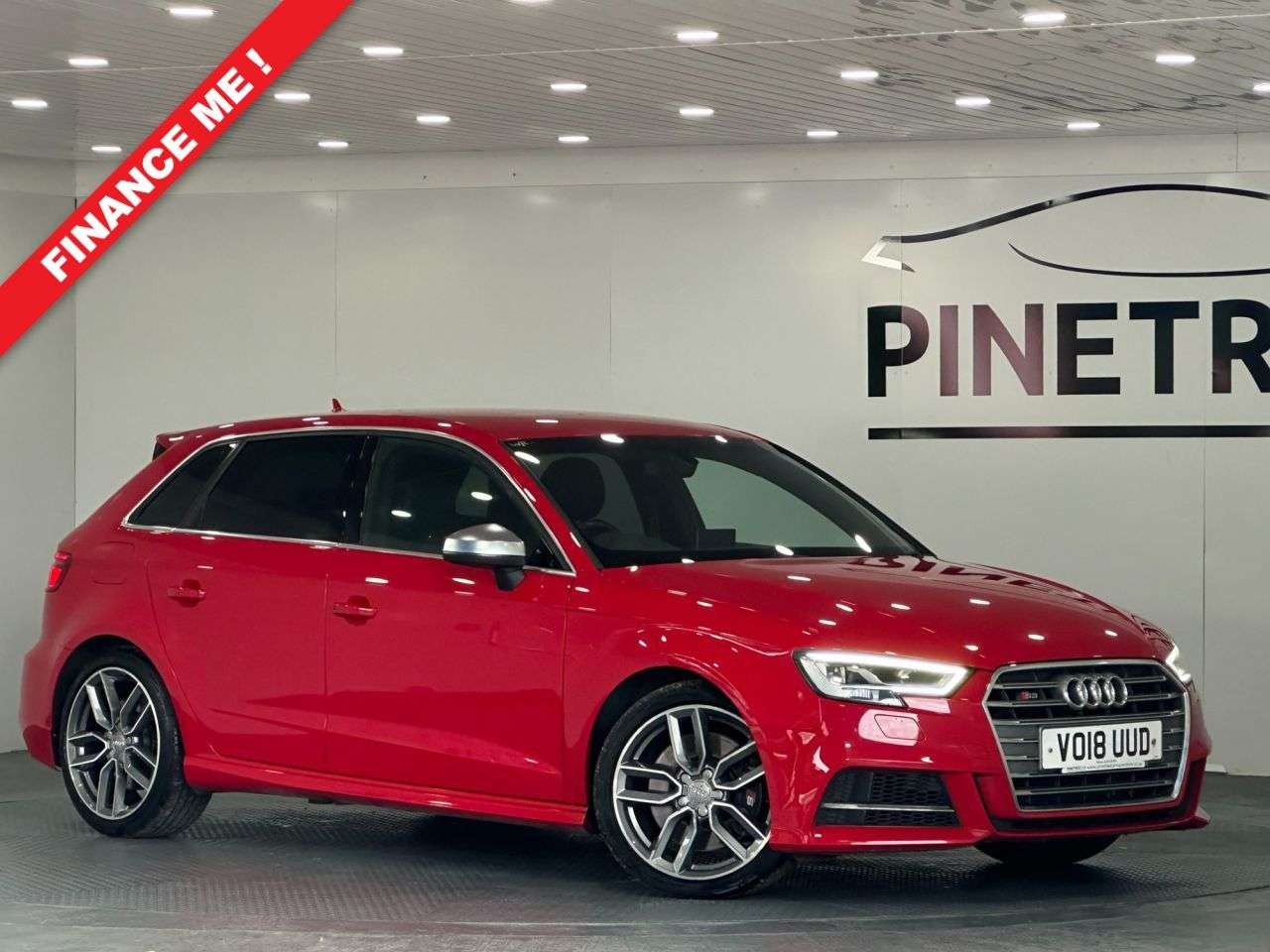 A 2018 AUDI S3 2.0 TFSI Sportback 5dr Petrol S Tronic quattro Euro 6 (s/s) (310 ps) A 2018 AUDI S3 2.0 TFSI Sportback 5dr Petrol S Tronic quattro Euro 6 (s/s) (310 ps)