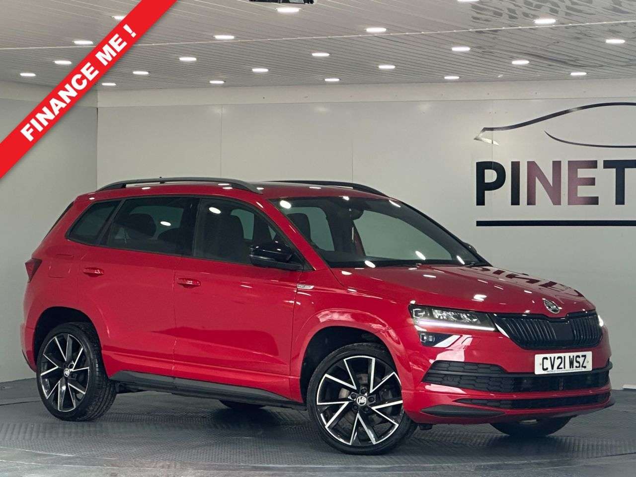 A 2021 SKODA KAROQ 1.5 TSI ACT SportLine SUV 5dr Petrol Manual Euro 6 (s/s) (150 ps) A 2021 SKODA KAROQ 1.5 TSI ACT SportLine SUV 5dr Petrol Manual Euro 6 (s/s) (150 ps)