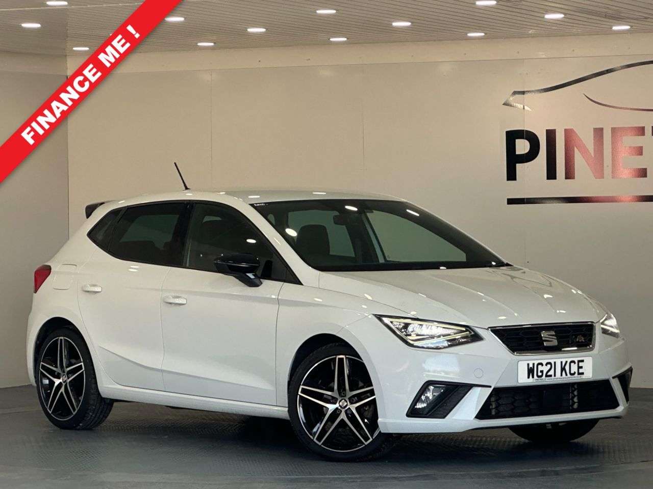 A 2021 SEAT IBIZA 1.0 TSI FR Sport Hatchback 5dr Petrol DSG Euro 6 (s/s) (110 ps) A 2021 SEAT IBIZA 1.0 TSI FR Sport Hatchback 5dr Petrol DSG Euro 6 (s/s) (110 ps)