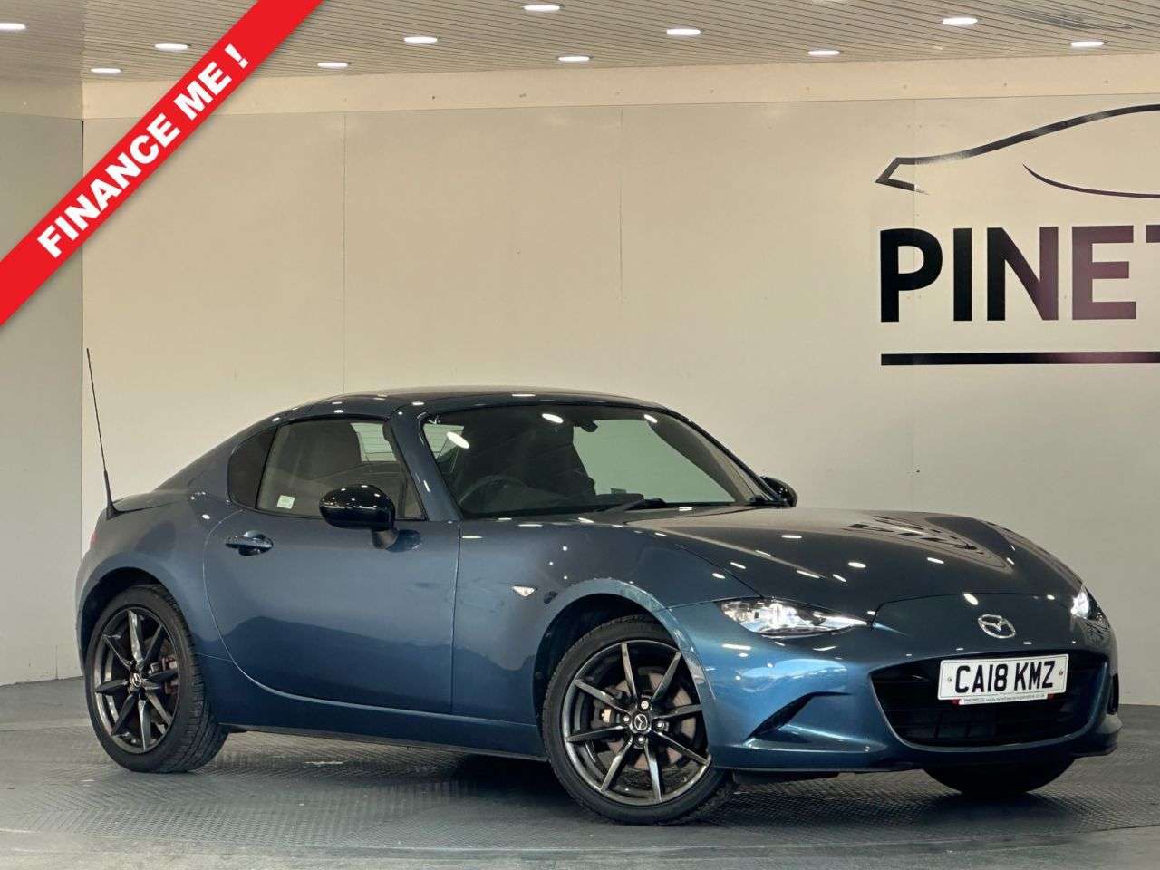 A 2018 MAZDA MX-5 RF 2.0 SKYACTIV-G Sport Black Convertible 2dr Petrol Manual Euro 6 (160 ps) A 2018 MAZDA MX-5 RF 2.0 SKYACTIV-G Sport Black Convertible 2dr Petrol Manual Euro 6 (160 ps)