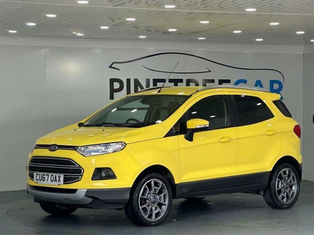 A 2017 FORD ECOSPORT 1.5 TDCi Titanium SUV 5dr Diesel Manual 2WD Euro 6 (95 ps) A 2017 FORD ECOSPORT 1.5 TDCi Titanium SUV 5dr Diesel Manual 2WD Euro 6 (95 ps)