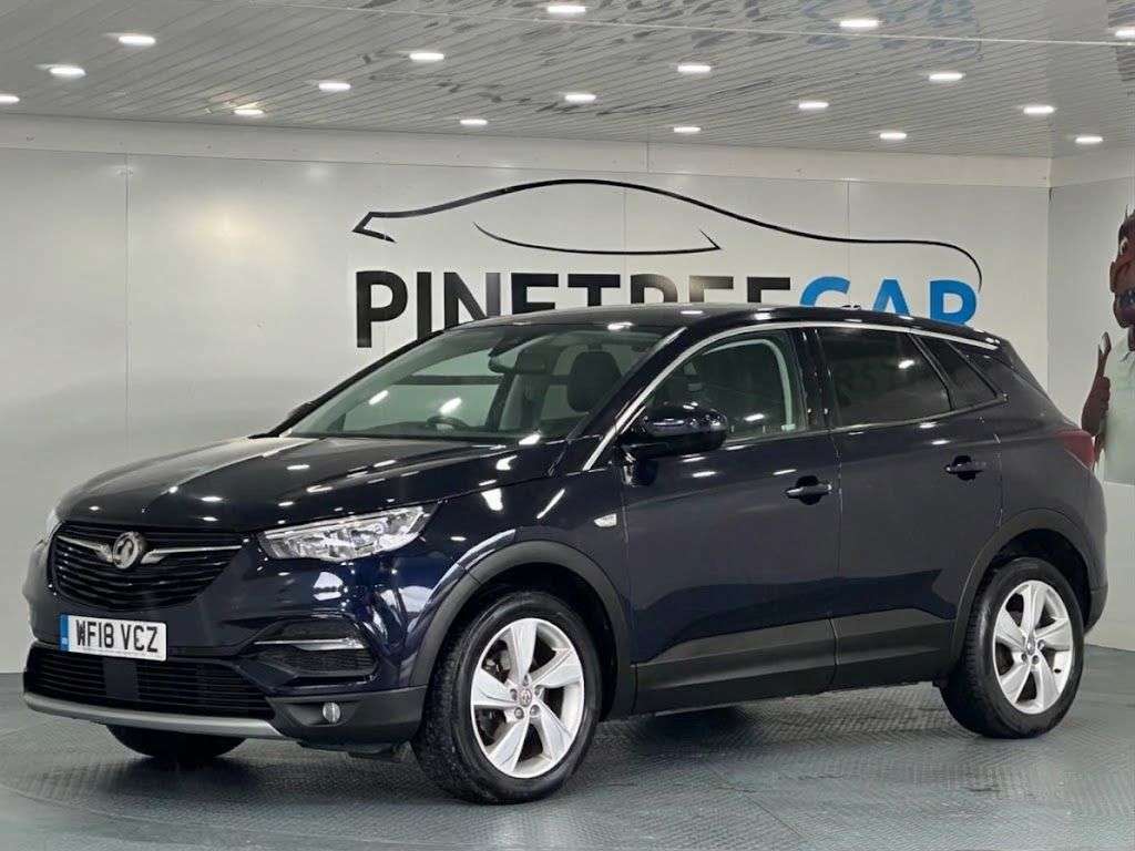 A 2018 VAUXHALL GRANDLAND X 1.6 Turbo D BlueInjection Sport Nav SUV 5dr Diesel Manual Euro 6 (s/s) (120 A 2018 VAUXHALL GRANDLAND X 1.6 Turbo D BlueInjection Sport Nav SUV 5dr Diesel Manual Euro 6 (s/s) (120