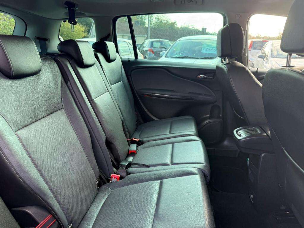 2012 VAUXHALL ZAFIRA TOURER 2012 VAUXHALL ZAFIRA TOURER