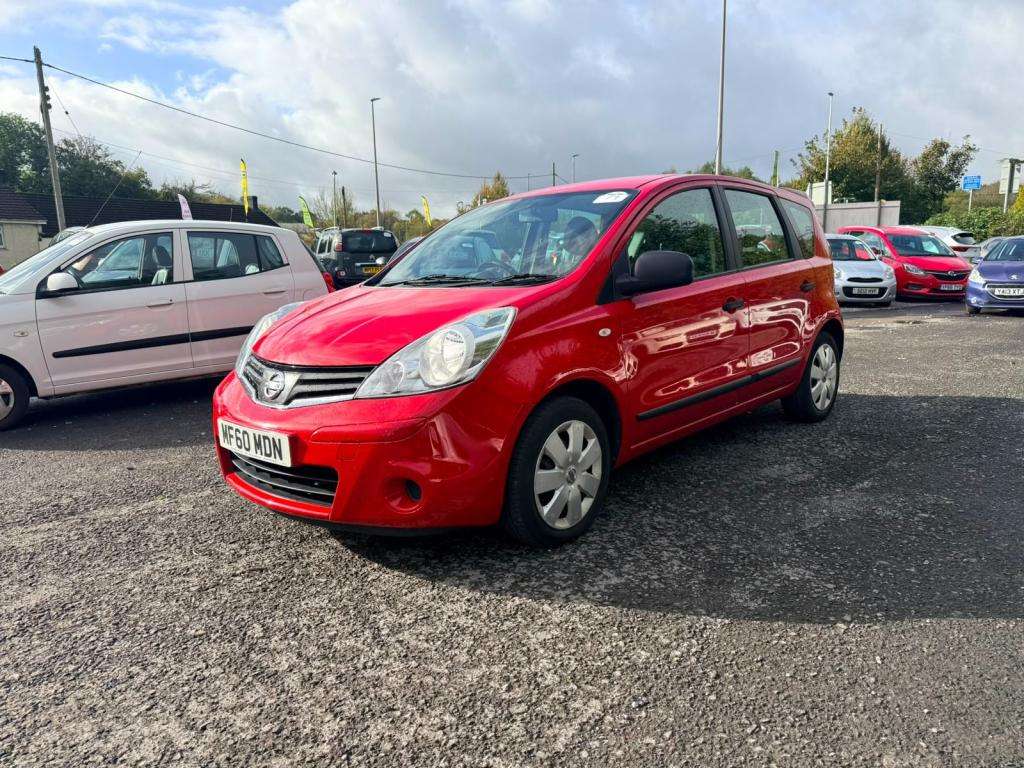 A 2010 NISSAN NOTE Visia Auto A 2010 NISSAN NOTE Visia Auto