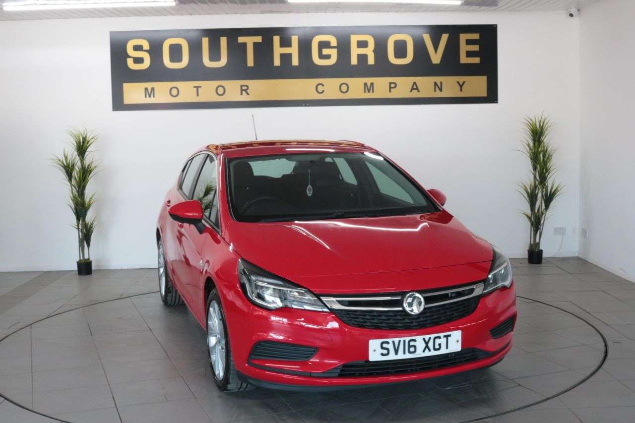 A 2016 VAUXHALL ASTRA 1.4i Energy Hatchback 5dr Petrol Manual Euro 6 (100 ps) * EXTENDED WARRANTI A 2016 VAUXHALL ASTRA 1.4i Energy Hatchback 5dr Petrol Manual Euro 6 (100 ps) * EXTENDED WARRANTI