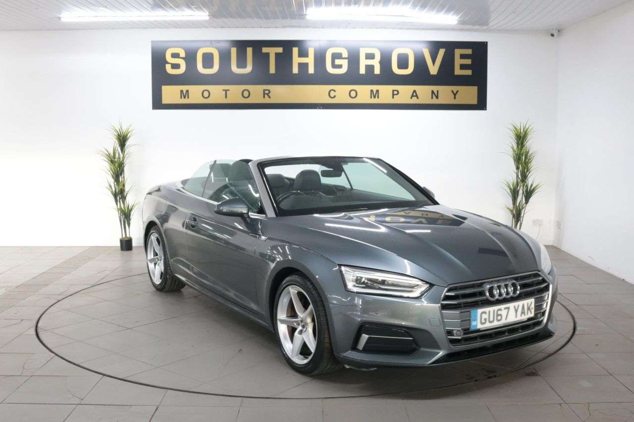 A 2017 AUDI A5 CABRIOLET 2.0 TFSI Sport Convertible 2dr Petrol S Tronic Euro 6 (s/s) (190 ps) * EXTE A 2017 AUDI A5 CABRIOLET 2.0 TFSI Sport Convertible 2dr Petrol S Tronic Euro 6 (s/s) (190 ps) * EXTE