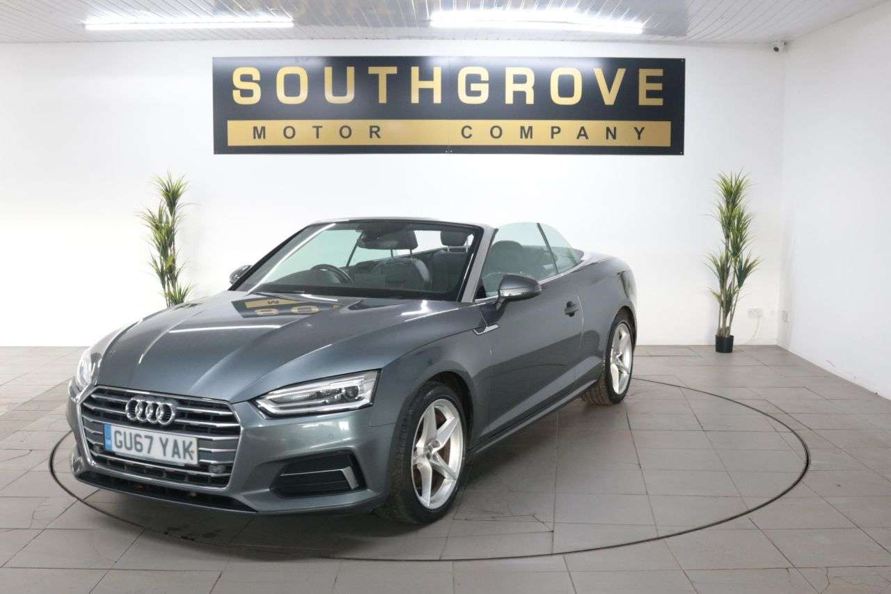 A 2017 AUDI A5 CABRIOLET 2.0 TFSI Sport Convertible 2dr Petrol S Tronic Euro 6 (s/s) (190 ps) * EXTE A 2017 AUDI A5 CABRIOLET 2.0 TFSI Sport Convertible 2dr Petrol S Tronic Euro 6 (s/s) (190 ps) * EXTE