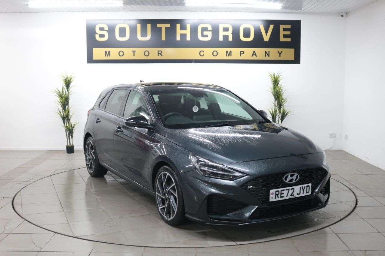 A 2022 HYUNDAI I30 1.5 T-GDi MHEV N Line Hatchback 5dr Petrol Hybrid Manual Euro 6 (s/s) (159 A 2022 HYUNDAI I30 1.5 T-GDi MHEV N Line Hatchback 5dr Petrol Hybrid Manual Euro 6 (s/s) (159