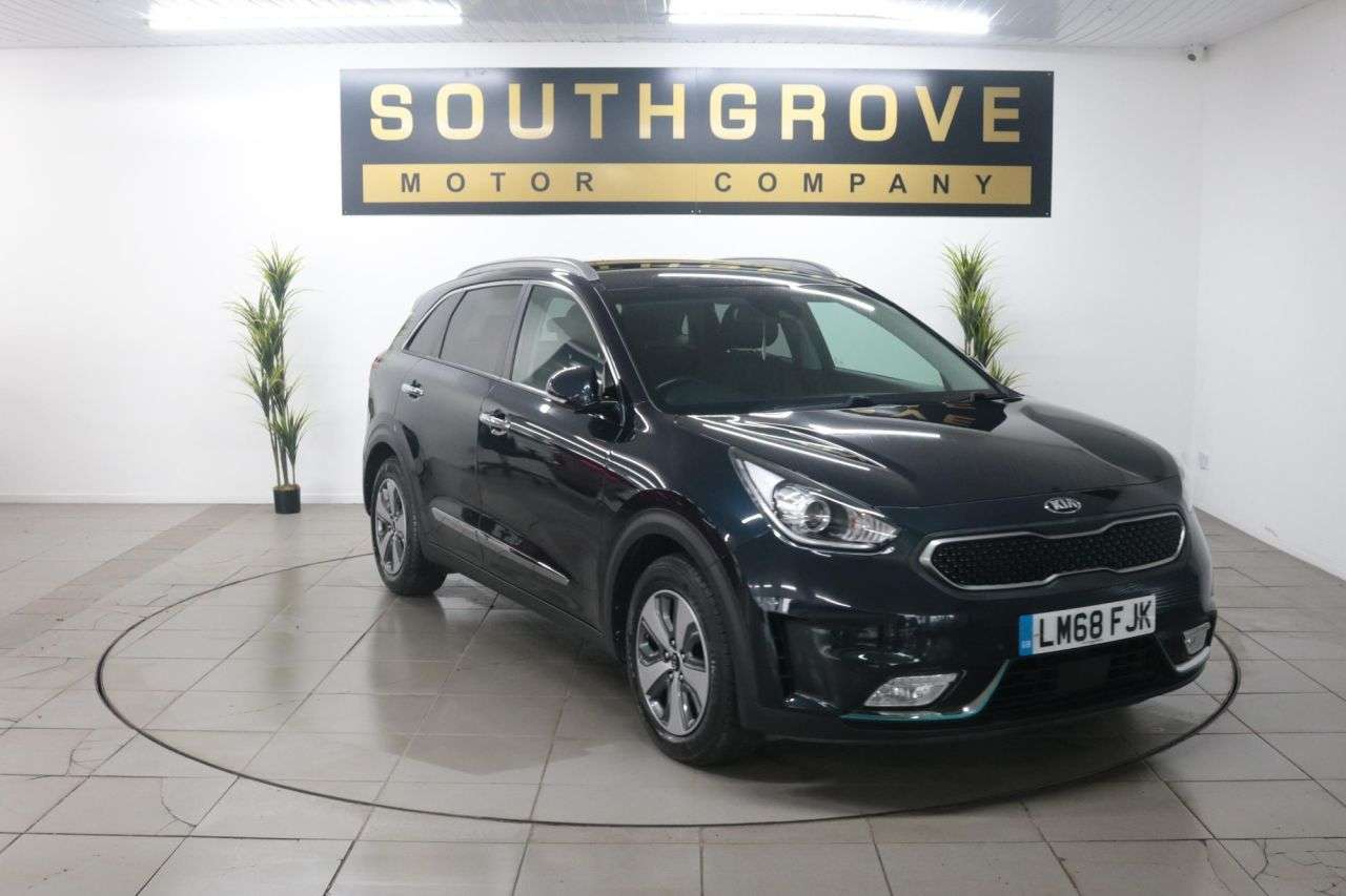 A 2018 KIA NIRO 1.6 GDi 8.9kWh 3 SUV 5dr Petrol Plug-in Hybrid DCT Euro 6 (s/s) (139 bhp) * A 2018 KIA NIRO 1.6 GDi 8.9kWh 3 SUV 5dr Petrol Plug-in Hybrid DCT Euro 6 (s/s) (139 bhp) *