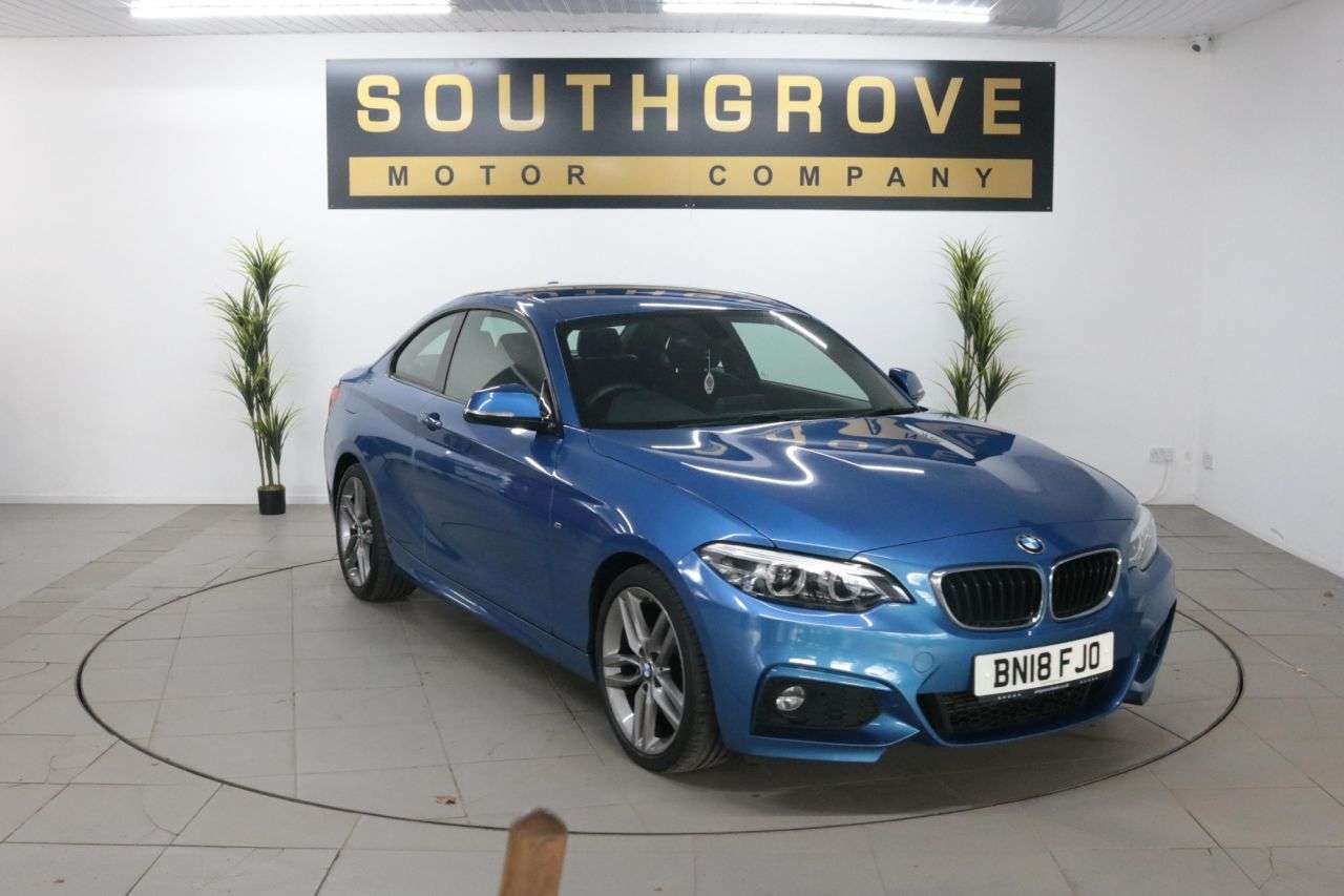 A 2018 BMW 2 SERIES 1.5 218i M Sport Coupe 2dr Petrol Manual Euro 6 (s/s) (136 ps) * EXTENDED W A 2018 BMW 2 SERIES 1.5 218i M Sport Coupe 2dr Petrol Manual Euro 6 (s/s) (136 ps) * EXTENDED W