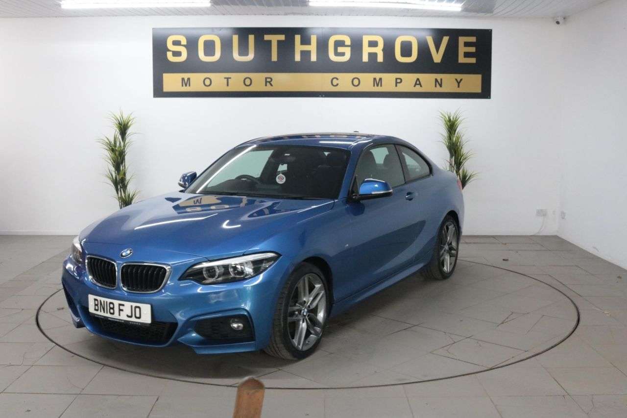 A 2018 BMW 2 SERIES 1.5 218i M Sport Coupe 2dr Petrol Manual Euro 6 (s/s) (136 ps) * EXTENDED W A 2018 BMW 2 SERIES 1.5 218i M Sport Coupe 2dr Petrol Manual Euro 6 (s/s) (136 ps) * EXTENDED W