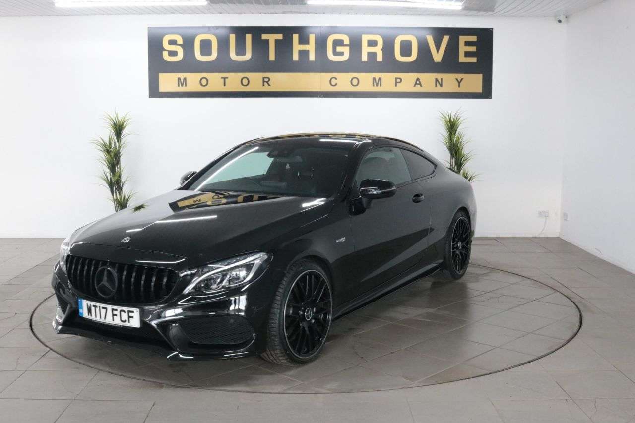 A 2017 MERCEDES-BENZ C-CLASS 3.0 C43 V6 AMG (Premium Plus) Coupe 2dr Petrol G-Tronic+ 4MATIC Euro 6 (s/s A 2017 MERCEDES-BENZ C-CLASS 3.0 C43 V6 AMG (Premium Plus) Coupe 2dr Petrol G-Tronic+ 4MATIC Euro 6 (s/s