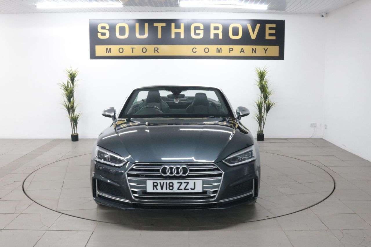 A 2018 AUDI S5 3.0 TFSI V6 Cabriolet 2dr Petrol Tiptronic quattro Euro 6 (s/s) (354 ps) * A 2018 AUDI S5 3.0 TFSI V6 Cabriolet 2dr Petrol Tiptronic quattro Euro 6 (s/s) (354 ps) *