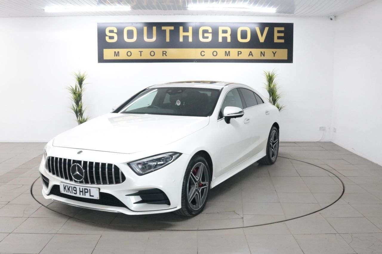 A 2019 MERCEDES-BENZ CLS CLASS 2.9 CLS350d AMG Line (Premium Plus) Coupe 4dr Diesel G-Tronic 4MATIC Euro 6 A 2019 MERCEDES-BENZ CLS CLASS 2.9 CLS350d AMG Line (Premium Plus) Coupe 4dr Diesel G-Tronic 4MATIC Euro 6