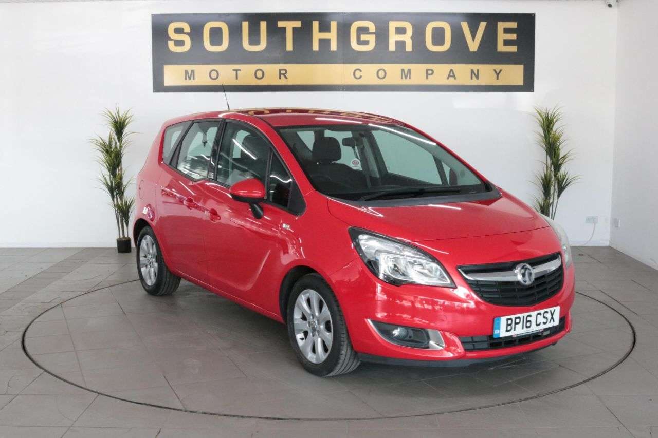 A 2016 VAUXHALL MERIVA 1.4i Life MPV 5dr Petrol Manual Euro 6 (100 ps) * EXTENDED WARRANTIES AVAIL A 2016 VAUXHALL MERIVA 1.4i Life MPV 5dr Petrol Manual Euro 6 (100 ps) * EXTENDED WARRANTIES AVAIL