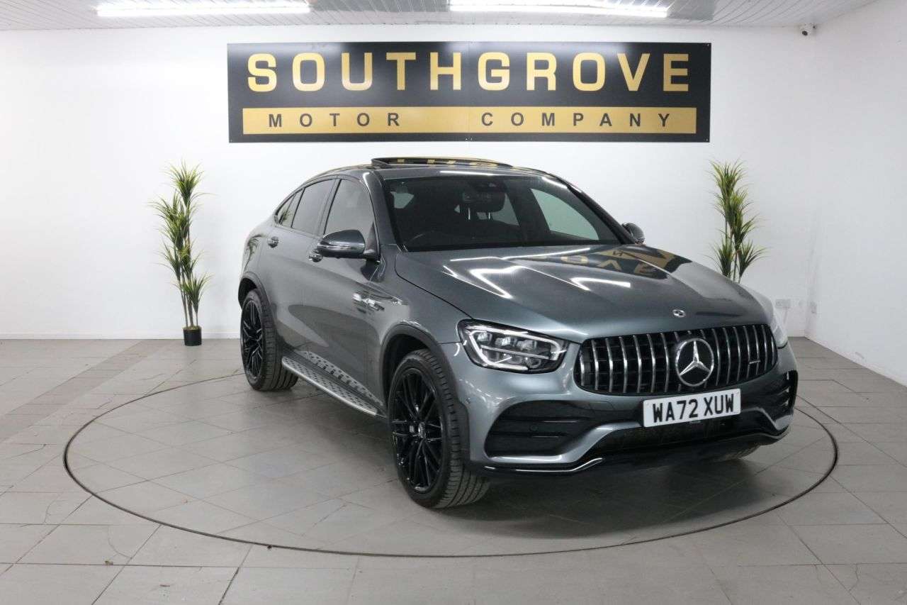 A 2022 MERCEDES-BENZ GLC 3.0 GLC43 V6 AMG (Premium Plus) Coupe 5dr Petrol G-Tronic+ 4MATIC Euro 6 (s A 2022 MERCEDES-BENZ GLC 3.0 GLC43 V6 AMG (Premium Plus) Coupe 5dr Petrol G-Tronic+ 4MATIC Euro 6 (s