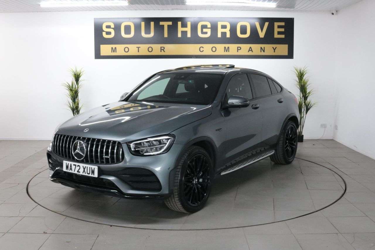 A 2022 MERCEDES-BENZ GLC 3.0 GLC43 V6 AMG (Premium Plus) Coupe 5dr Petrol G-Tronic+ 4MATIC Euro 6 (s A 2022 MERCEDES-BENZ GLC 3.0 GLC43 V6 AMG (Premium Plus) Coupe 5dr Petrol G-Tronic+ 4MATIC Euro 6 (s