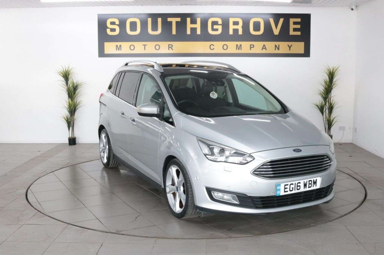 A 2016 FORD GRAND C-MAX 2.0 TDCi Titanium X MPV 5dr Diesel Manual Euro 6 (s/s) (150 ps) ***EXTENDED A 2016 FORD GRAND C-MAX 2.0 TDCi Titanium X MPV 5dr Diesel Manual Euro 6 (s/s) (150 ps) ***EXTENDED