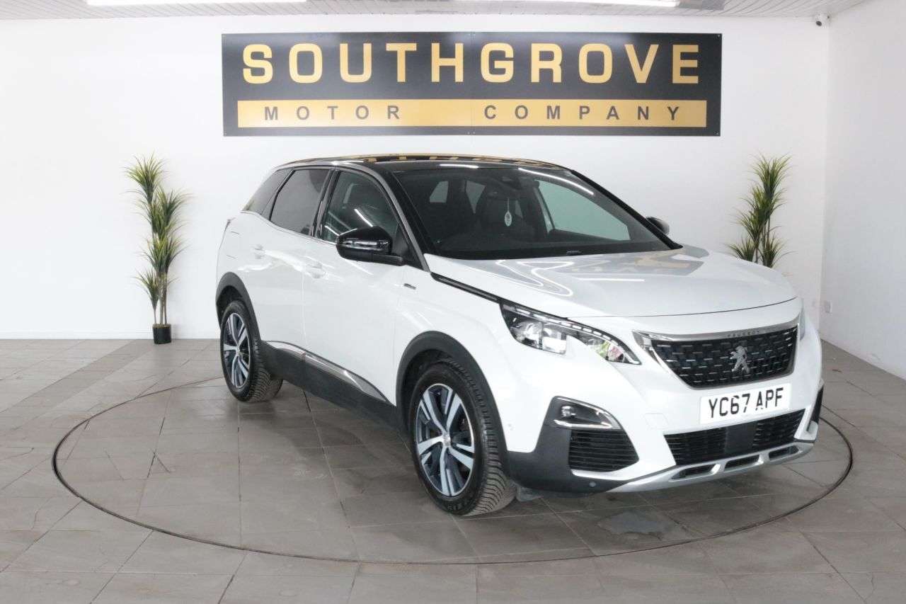 A 2017 PEUGEOT 3008 1.6 THP GT Line SUV 5dr Petrol EAT Euro 6 (s/s) (165 ps) ** EXTENDED WARRAN A 2017 PEUGEOT 3008 1.6 THP GT Line SUV 5dr Petrol EAT Euro 6 (s/s) (165 ps) ** EXTENDED WARRAN