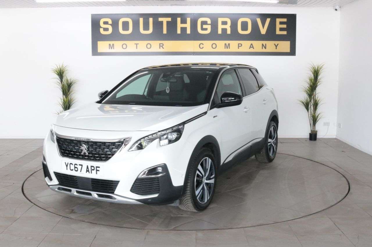 A 2017 PEUGEOT 3008 1.6 THP GT Line SUV 5dr Petrol EAT Euro 6 (s/s) (165 ps) ** EXTENDED WARRAN A 2017 PEUGEOT 3008 1.6 THP GT Line SUV 5dr Petrol EAT Euro 6 (s/s) (165 ps) ** EXTENDED WARRAN