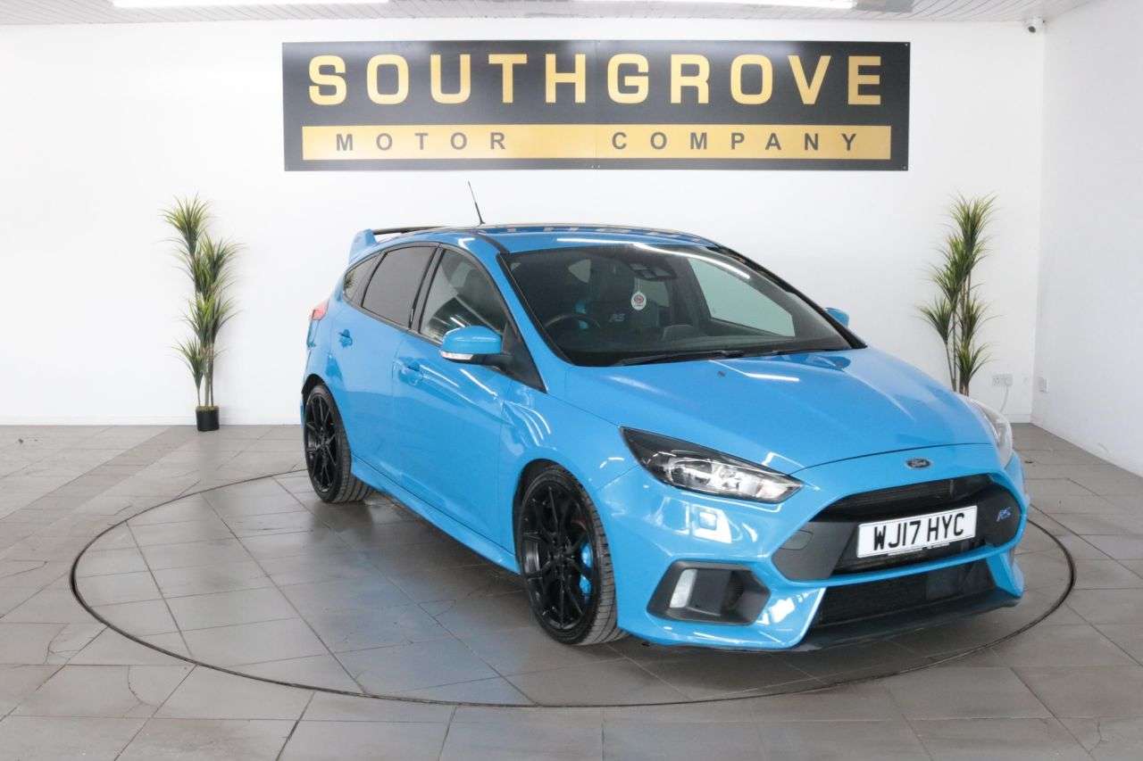 A 2017 FORD FOCUS 2.3T EcoBoost RS Hatchback 5dr Petrol Manual AWD Euro 6 (s/s) (350 ps) ** E A 2017 FORD FOCUS 2.3T EcoBoost RS Hatchback 5dr Petrol Manual AWD Euro 6 (s/s) (350 ps) ** E