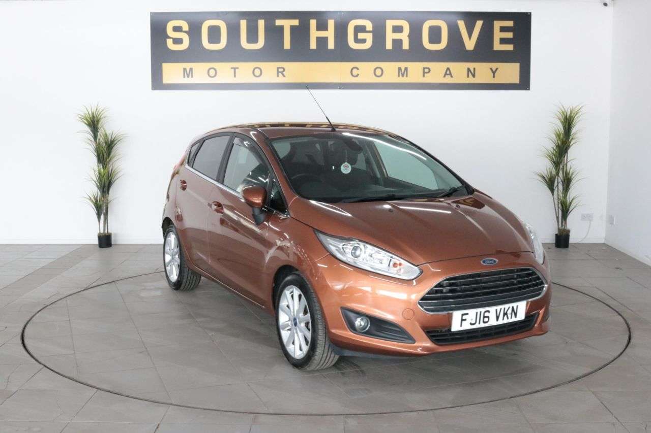 A 2016 FORD FIESTA 1.0T EcoBoost Titanium Hatchback 5dr Petrol Manual Euro 6 (s/s) (125 ps) ** A 2016 FORD FIESTA 1.0T EcoBoost Titanium Hatchback 5dr Petrol Manual Euro 6 (s/s) (125 ps) **