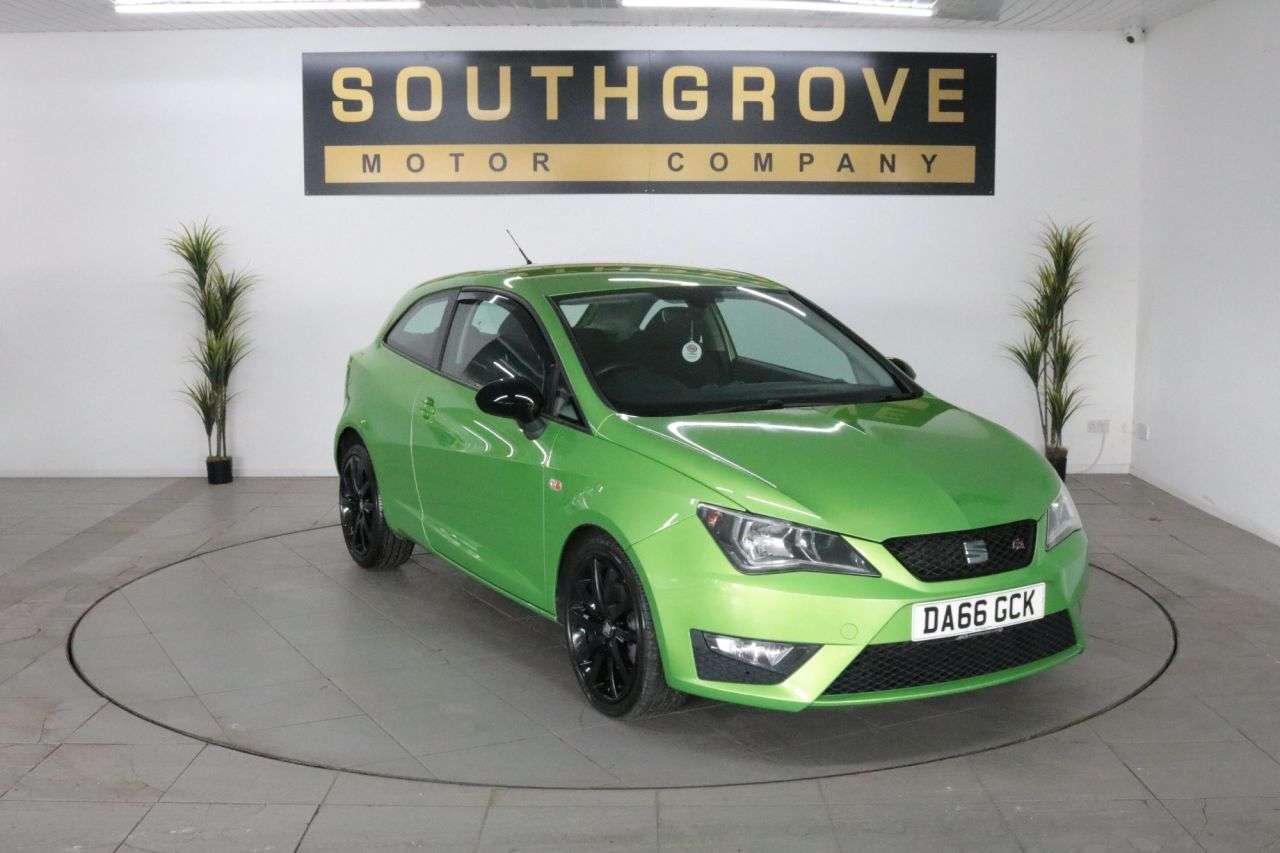 A 2016 SEAT IBIZA 1.2 TSI FR Sport Coupe 3dr Petrol Manual Euro 6 (110 ps) * EXTENDED WARRANT A 2016 SEAT IBIZA 1.2 TSI FR Sport Coupe 3dr Petrol Manual Euro 6 (110 ps) * EXTENDED WARRANT
