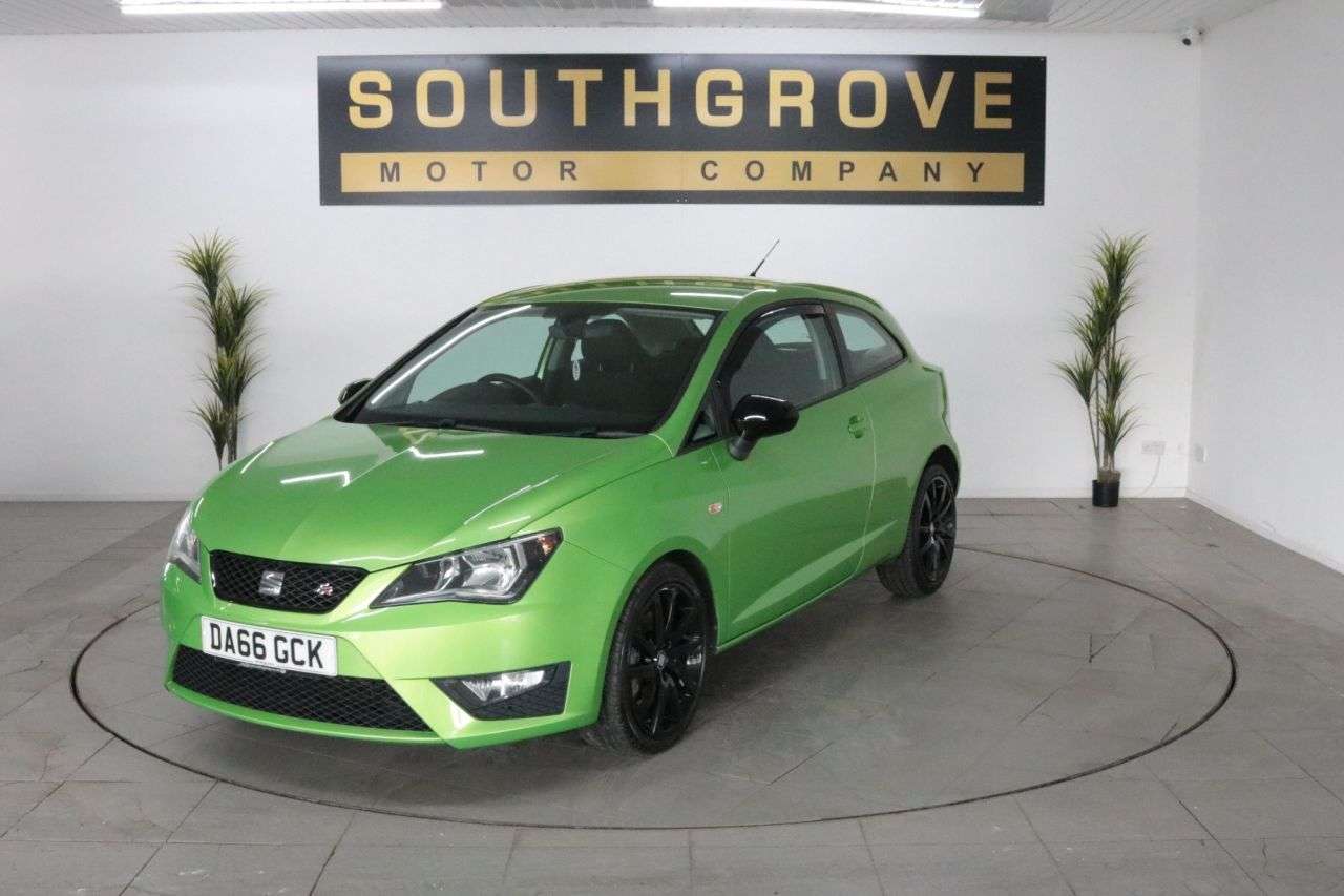 A 2016 SEAT IBIZA 1.2 TSI FR Sport Coupe 3dr Petrol Manual Euro 6 (110 ps) * EXTENDED WARRANT A 2016 SEAT IBIZA 1.2 TSI FR Sport Coupe 3dr Petrol Manual Euro 6 (110 ps) * EXTENDED WARRANT