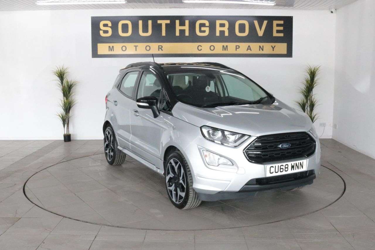 A 2018 FORD ECOSPORT 1.5 EcoBlue ST-Line SUV 5dr Diesel Manual Euro 6 (s/s) (100 ps) * EXTENDED A 2018 FORD ECOSPORT 1.5 EcoBlue ST-Line SUV 5dr Diesel Manual Euro 6 (s/s) (100 ps) * EXTENDED