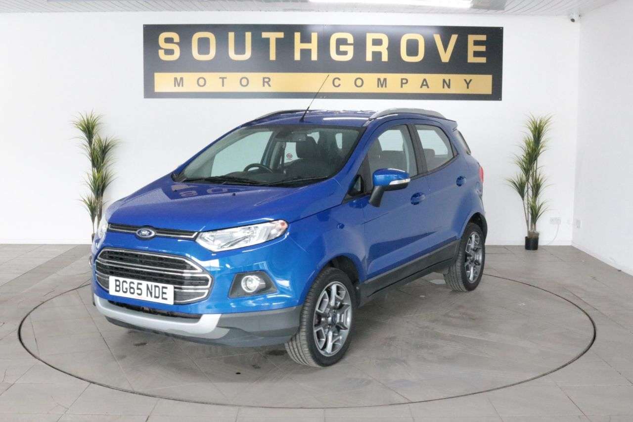 A 2015 FORD ECOSPORT 1.0T EcoBoost Titanium SUV 5dr Petrol Manual 2WD Euro 5 (s/s) (125 ps) * EX A 2015 FORD ECOSPORT 1.0T EcoBoost Titanium SUV 5dr Petrol Manual 2WD Euro 5 (s/s) (125 ps) * EX