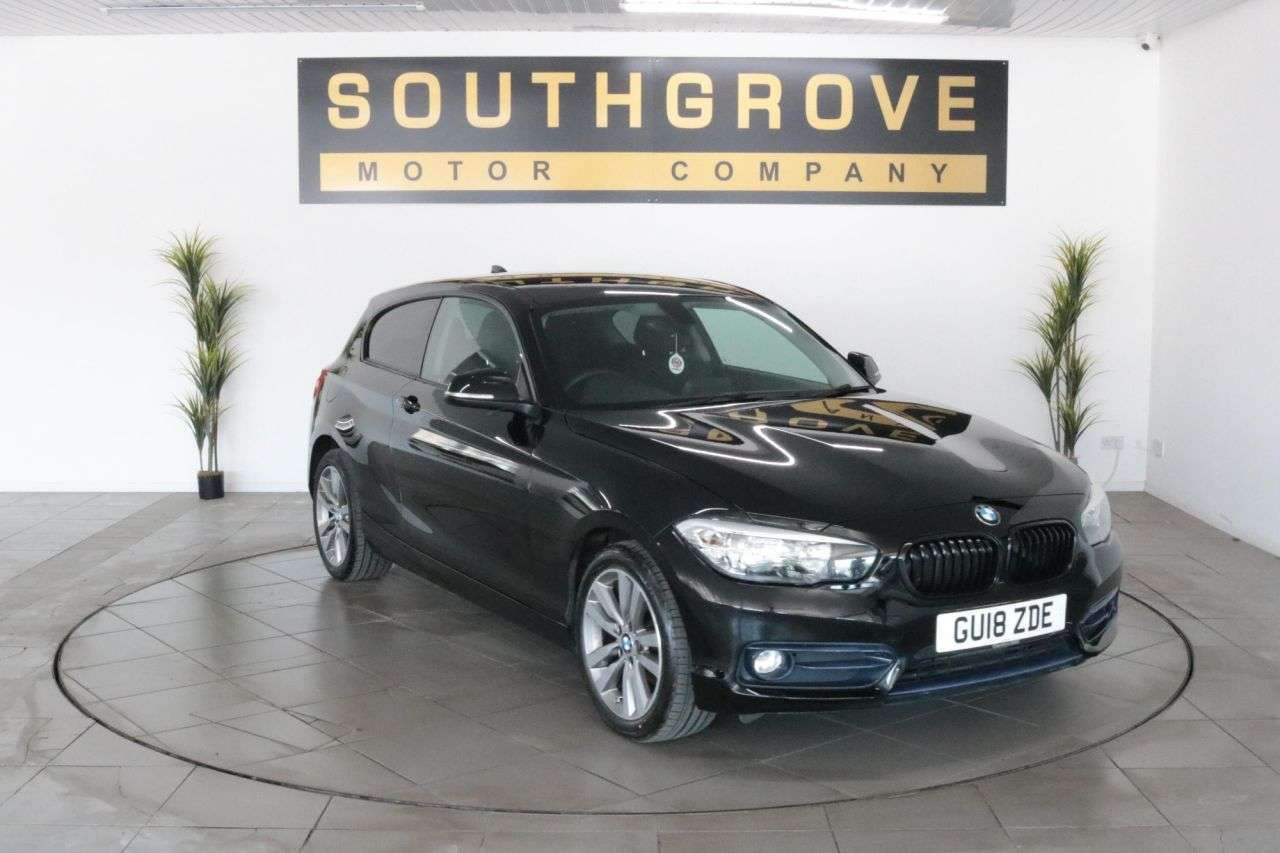 A 2018 BMW 1 SERIES 1.5 118i Sport Hatchback 3dr Petrol Manual Euro 6 (s/s) (136 ps) * EXTENDED A 2018 BMW 1 SERIES 1.5 118i Sport Hatchback 3dr Petrol Manual Euro 6 (s/s) (136 ps) * EXTENDED