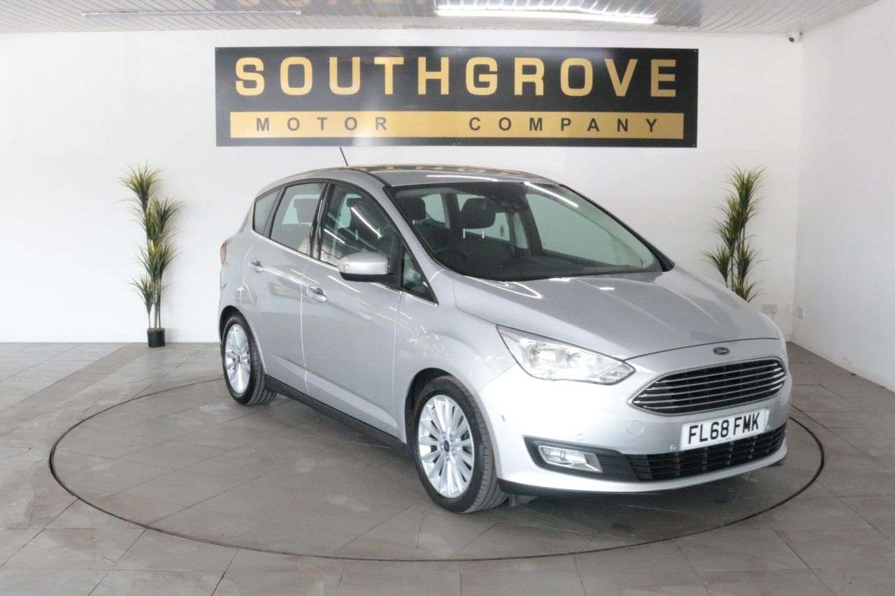 A 2018 FORD C-MAX 1.0T EcoBoost GPF Titanium MPV 5dr Petrol Manual Euro 6 (s/s) (125 ps) ** E A 2018 FORD C-MAX 1.0T EcoBoost GPF Titanium MPV 5dr Petrol Manual Euro 6 (s/s) (125 ps) ** E