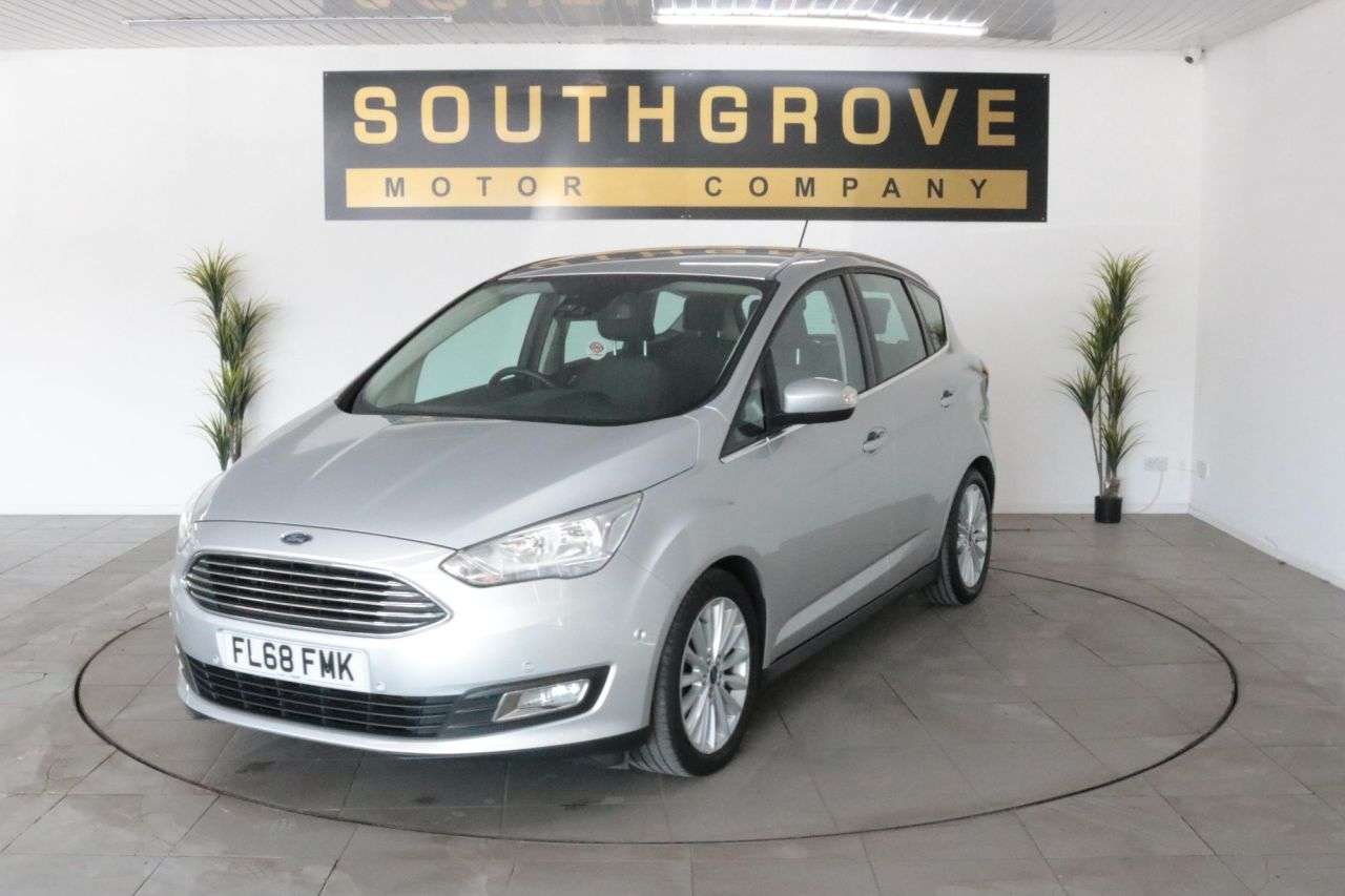 A 2018 FORD C-MAX 1.0T EcoBoost GPF Titanium MPV 5dr Petrol Manual Euro 6 (s/s) (125 ps) ** E A 2018 FORD C-MAX 1.0T EcoBoost GPF Titanium MPV 5dr Petrol Manual Euro 6 (s/s) (125 ps) ** E