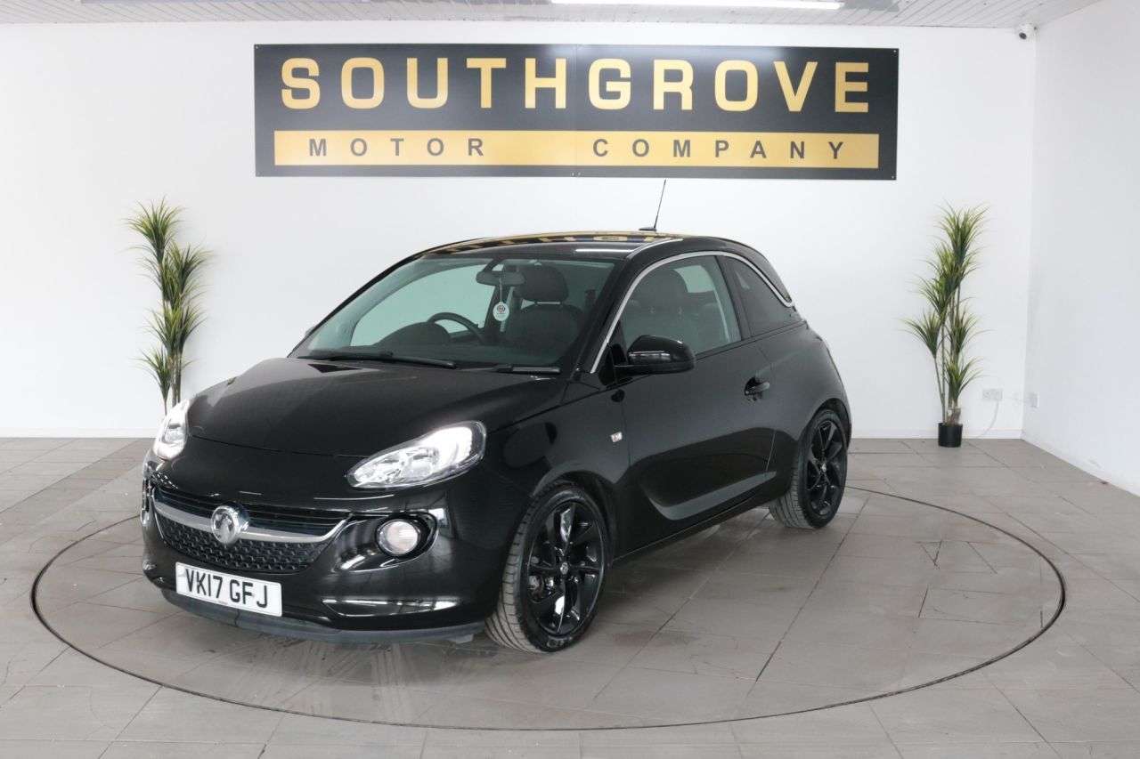 A 2017 VAUXHALL ADAM 1.4i SLAM Hatchback 3dr Petrol Manual Euro 6 (100 ps) ** EXTENDED WARRANTIE A 2017 VAUXHALL ADAM 1.4i SLAM Hatchback 3dr Petrol Manual Euro 6 (100 ps) ** EXTENDED WARRANTIE