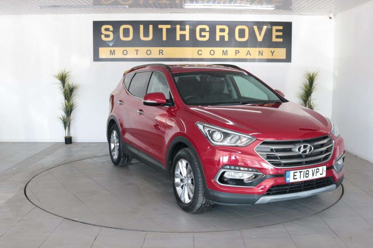 A 2018 HYUNDAI SANTA FE 2.2 CRDi Blue Drive Premium SUV 5dr Diesel Manual 4WD Euro 6 (s/s) (7 Seat) A 2018 HYUNDAI SANTA FE 2.2 CRDi Blue Drive Premium SUV 5dr Diesel Manual 4WD Euro 6 (s/s) (7 Seat)