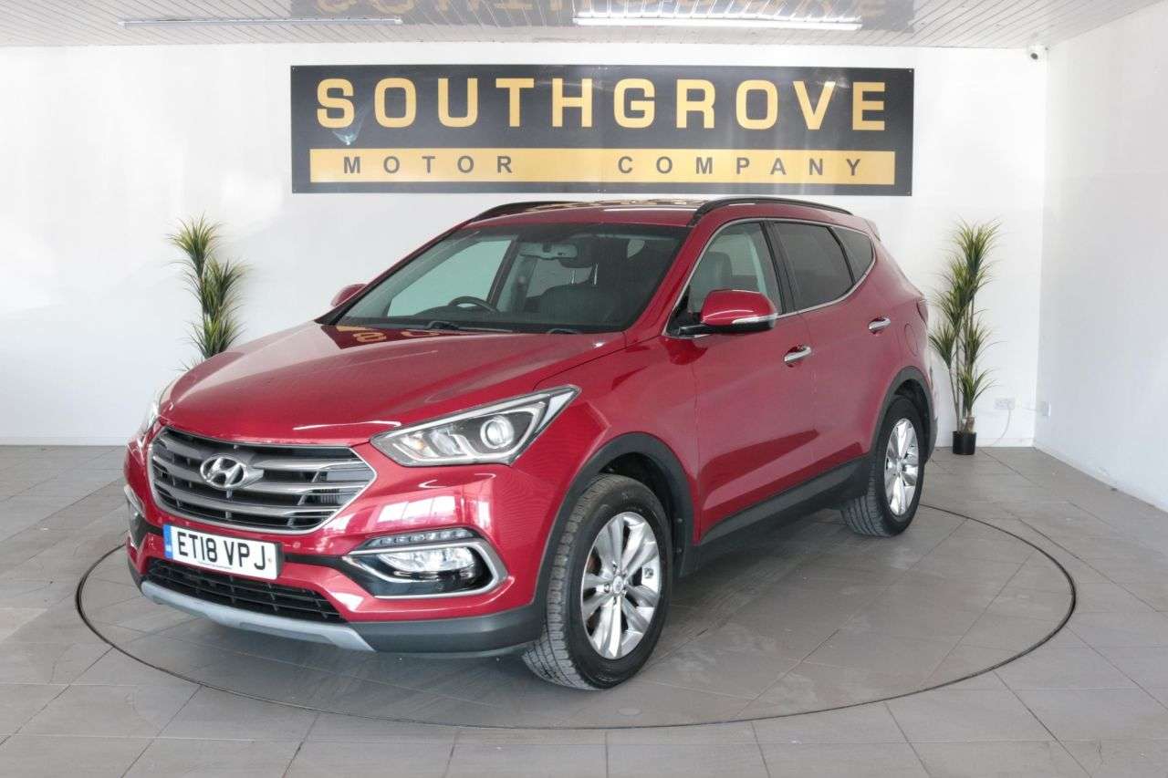 A 2018 HYUNDAI SANTA FE 2.2 CRDi Blue Drive Premium SUV 5dr Diesel Manual 4WD Euro 6 (s/s) (7 Seat) A 2018 HYUNDAI SANTA FE 2.2 CRDi Blue Drive Premium SUV 5dr Diesel Manual 4WD Euro 6 (s/s) (7 Seat)