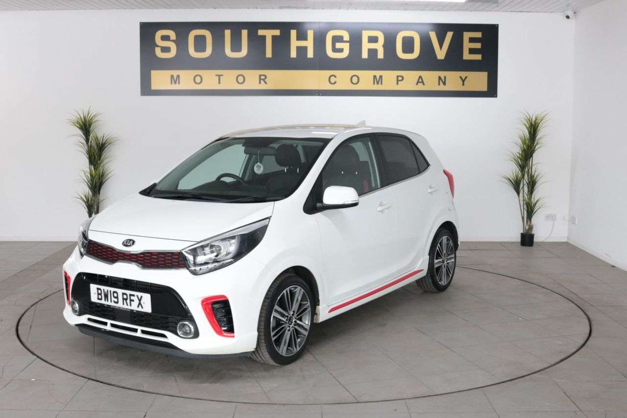 A 2019 KIA PICANTO 1.25 GT-Line Hatchback 5dr Petrol Manual Euro 6 (83 bhp) ** EXTENDED WARRAN A 2019 KIA PICANTO 1.25 GT-Line Hatchback 5dr Petrol Manual Euro 6 (83 bhp) ** EXTENDED WARRAN