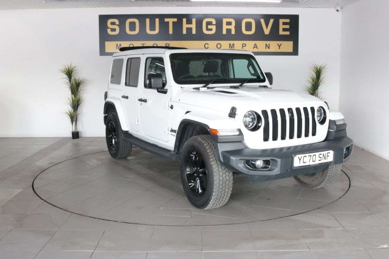 A 2020 JEEP WRANGLER NIGHT EAGLE 2l 4dr Auto 268 BHP ** EXTENDED WARRANTIES AVAILABLE ** A 2020 JEEP WRANGLER NIGHT EAGLE 2l 4dr Auto 268 BHP ** EXTENDED WARRANTIES AVAILABLE **