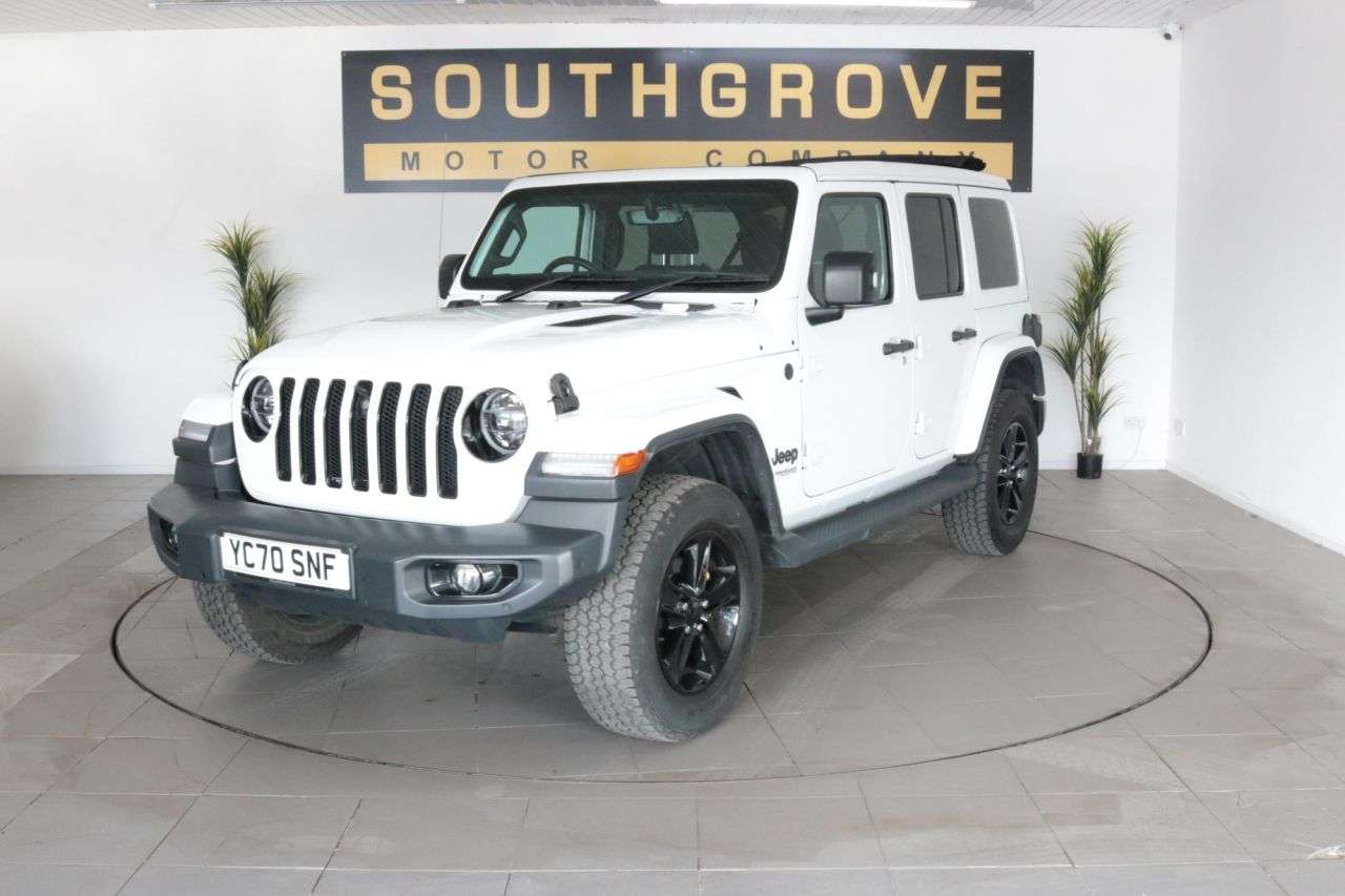A 2020 JEEP WRANGLER NIGHT EAGLE 2l 4dr Auto 268 BHP ** EXTENDED WARRANTIES AVAILABLE ** A 2020 JEEP WRANGLER NIGHT EAGLE 2l 4dr Auto 268 BHP ** EXTENDED WARRANTIES AVAILABLE **