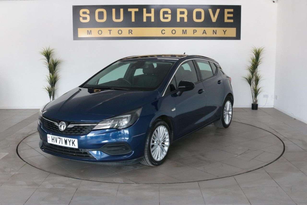 A 2021 VAUXHALL ASTRA 1.5 Turbo D Elite Nav Premium Hatchback 5dr Diesel Manual Euro 6 (s/s) (122 A 2021 VAUXHALL ASTRA 1.5 Turbo D Elite Nav Premium Hatchback 5dr Diesel Manual Euro 6 (s/s) (122