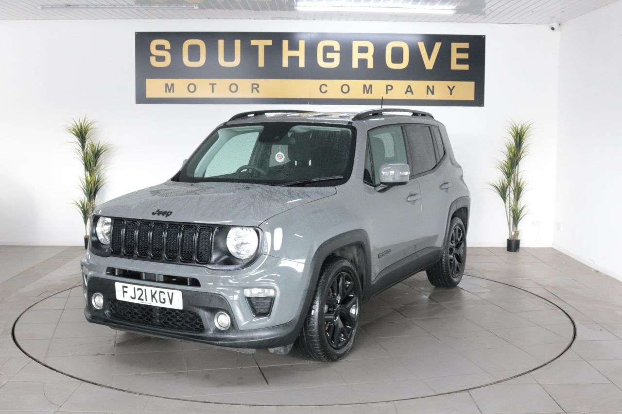 A 2021 JEEP RENEGADE 1.0 GSE T3 Night Eagle SUV 5dr Petrol Manual Euro 6 (s/s) (120 ps) * EXTEND A 2021 JEEP RENEGADE 1.0 GSE T3 Night Eagle SUV 5dr Petrol Manual Euro 6 (s/s) (120 ps) * EXTEND