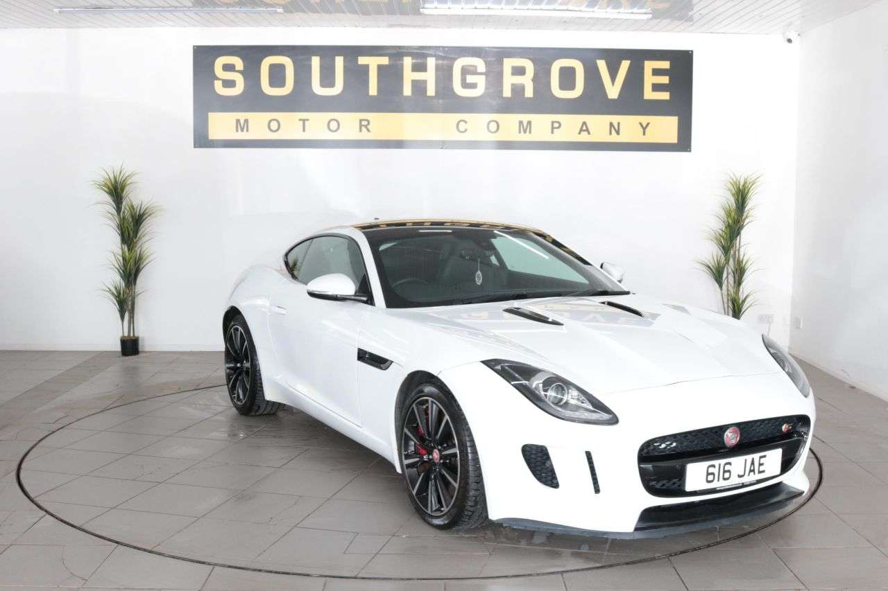 A 2015 JAGUAR F-TYPE 3.0 V6 S Coupe 2dr Petrol Auto Euro 5 (s/s) (380 ps) * EXTENDED WARRANTIES A 2015 JAGUAR F-TYPE 3.0 V6 S Coupe 2dr Petrol Auto Euro 5 (s/s) (380 ps) * EXTENDED WARRANTIES
