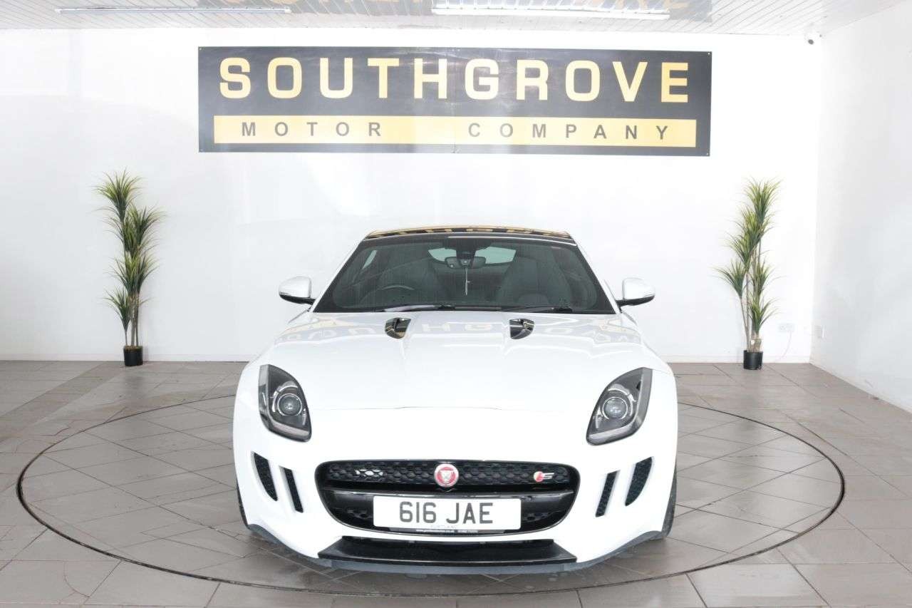 A 2015 JAGUAR F-TYPE 3.0 V6 S Coupe 2dr Petrol Auto Euro 5 (s/s) (380 ps) * EXTENDED WARRANTIES A 2015 JAGUAR F-TYPE 3.0 V6 S Coupe 2dr Petrol Auto Euro 5 (s/s) (380 ps) * EXTENDED WARRANTIES
