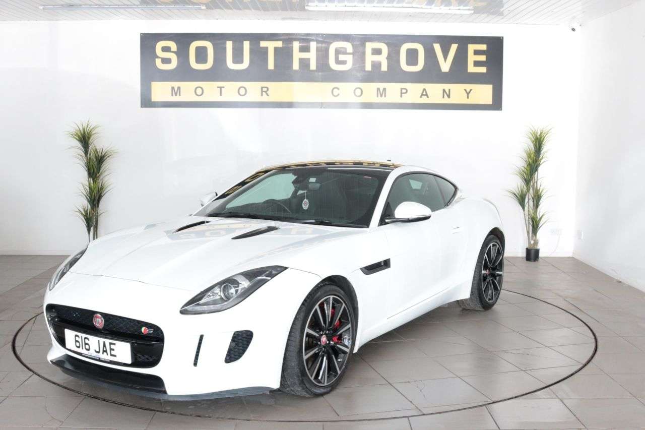 A 2015 JAGUAR F-TYPE 3.0 V6 S Coupe 2dr Petrol Auto Euro 5 (s/s) (380 ps) * EXTENDED WARRANTIES A 2015 JAGUAR F-TYPE 3.0 V6 S Coupe 2dr Petrol Auto Euro 5 (s/s) (380 ps) * EXTENDED WARRANTIES